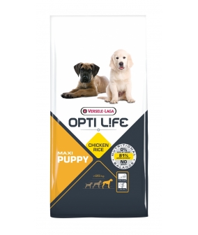 Для щенков крупных пород с курицей (Opti Life Puppy Maxi) 431192