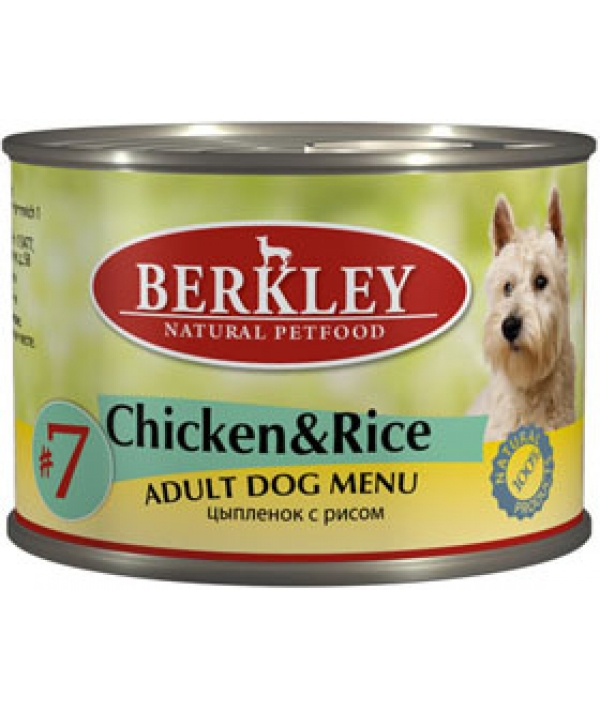 Консервы для собак с цыпленком и рисом (Adult Chicken&Rice)