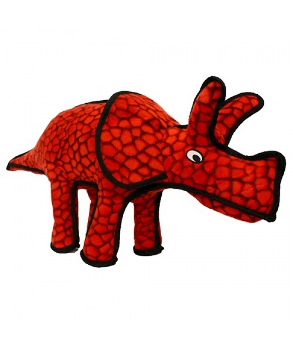 Супер игрушка для собак Динозавтр Трицератопс, малый, прочность 8/10 (Jr Dinosaur Triceratops) T – JR – D – Tri