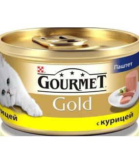 Паштет Gourmet Gold с курицей для кошек – 12032582/12318119/12307070