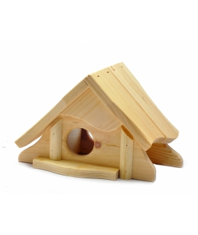 Деревянный домик для грызунов "Снупи", 28*20*18 см (Rodent house wood snoopy) 3448