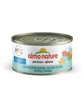 Низкокалорийные консервы для кошек с курицей и киноа (HFC ALMO NATURE LIGHT CATS CHICKEN AND QUINOA) 9418H