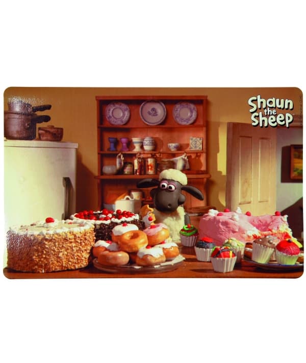 Коврик под миску Барашек Shaun 44х28 см