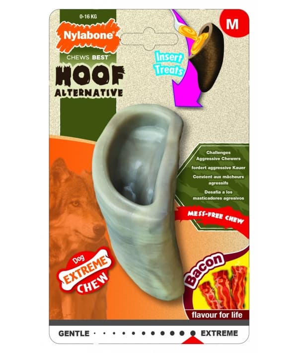 Копыто экстра – жесткое, аромат бекона, M (Extreme Chew Hoof – Bacon Flavour) 983369EU