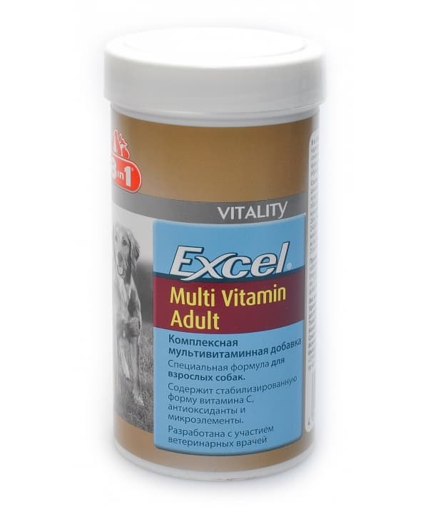 Эксель Мультивитамины для взрослых собак (70 таб.) Excel Multi Vitamin Adult 108665