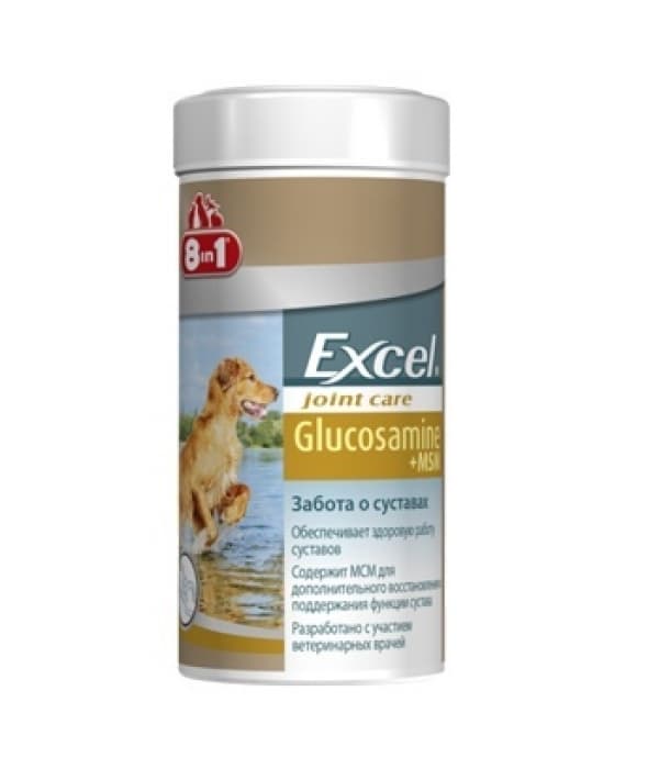 Эксель Глюкозамин + МСМ (55таб.) 8in1 Excel Glucosamine + МСМ 124290