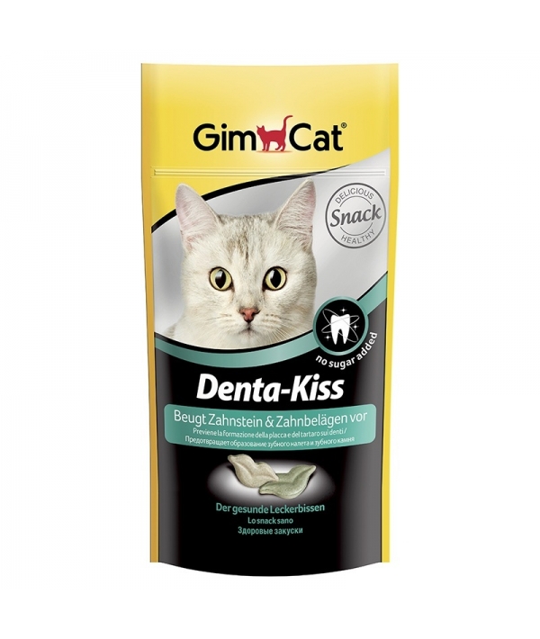 Витамины для Чистки зубов кошек "Дента – Кисс", 420516