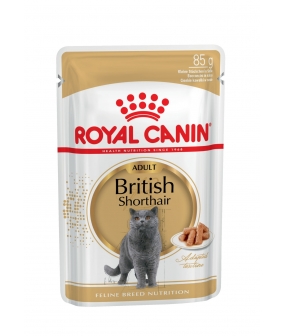 Паучи Кусочки в соусе для Британской Короткошерстной кошки 540001 / British Shorthair