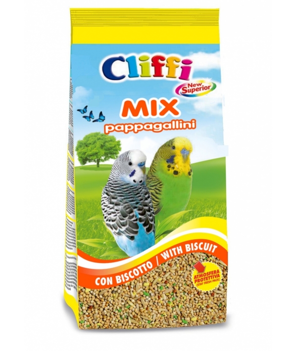Смесь отборных семян для волнистых попугаев с бисквитом (Superior Mix Pappagallini with Biscuit) PCOA121