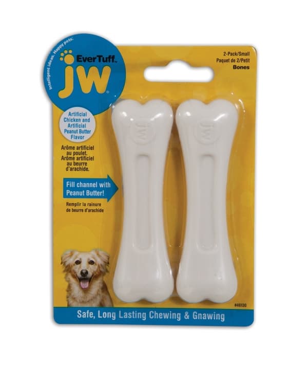 Косточки для грызения "Ароматный цыпленок", малые (JW Pet NYLON BONE 2PK SMALL) 46130