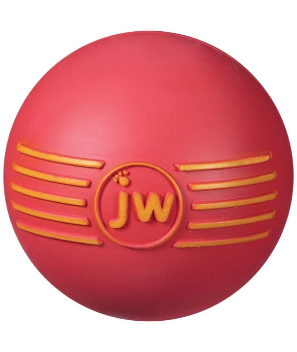 Игрушка для собак резиновый мячик "iПиск", 7,5 см (JW Pet ISQUEAK BALL MEDIUM) 43031