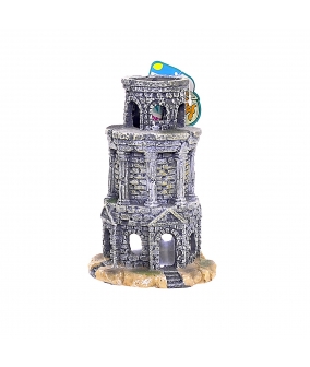 Аквадекор – Башня "Сторожевая", 13*13*19см пластик (5626099)