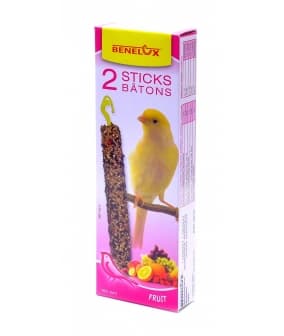 Лакомые палочки с фруктами для канареек (Seedsticks canary with fruit x 2 pcs) 16211