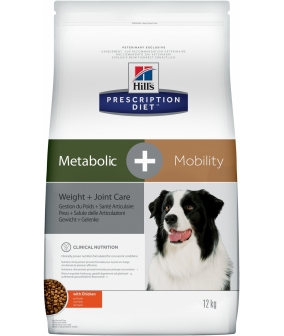 Сухой корм для взрослых собак для коррекции веса и лечение суставов (Metabolic+Mobility) (10039N)