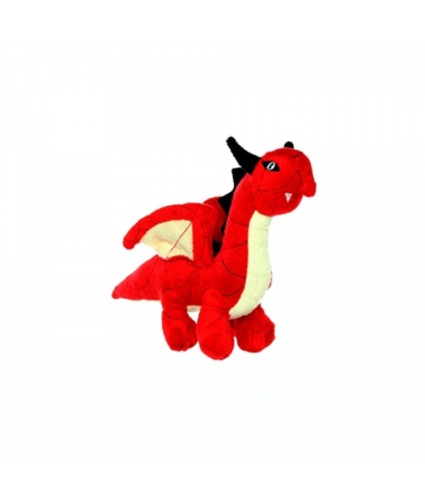 Супер прочная игрушка для собак Красный дракон, малый, прочность 7/10 (Jr Dragon Red) MTJR – Drag – Red