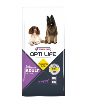 Для взрослых собак с повышенной активностью с курицей и рисом (Opti Life Adult Active All Breeds) 431132
