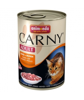 Консервы для кошек с говядиной и курицей (CARNY Adult)001/83504/001/83719