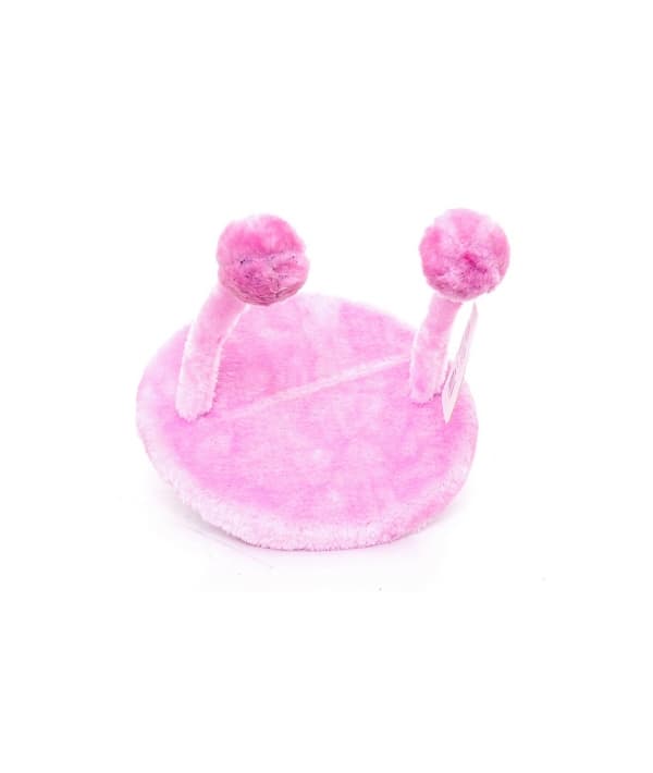 Игрушка для кошек НЛО 20х25см розовая, плюш / Cat toy UFO 20 x 25 cm pink 240102