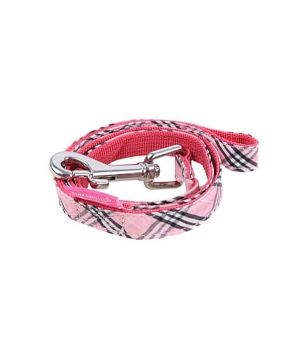 Поводок в клетку "Виктория", розовый, размер M (VICTORIAN LEASH/PINK/M) NAPA – AL7122 – PK – M