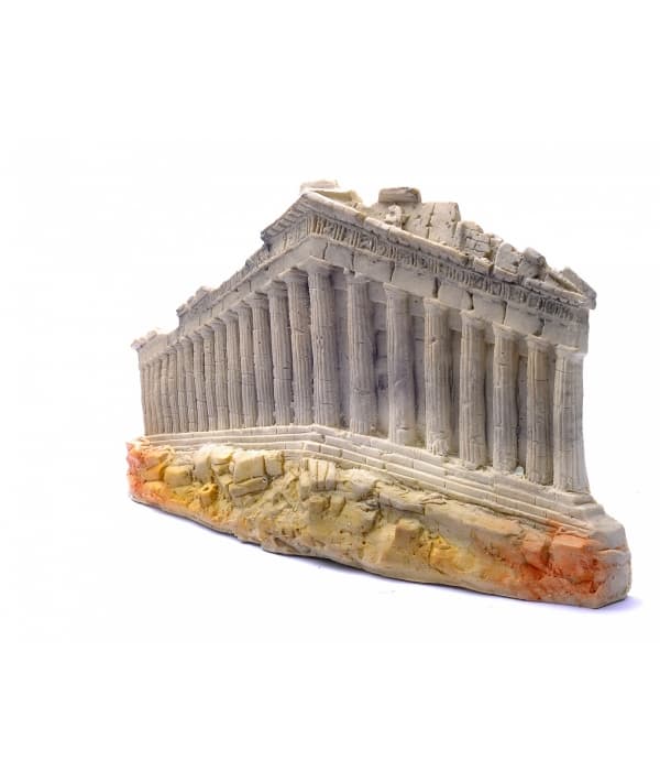 Декор для аквариумов "Парфенон" малый, 23 * 2.5 * 12,5 см (Athena parthenon small aqua decor) 44965