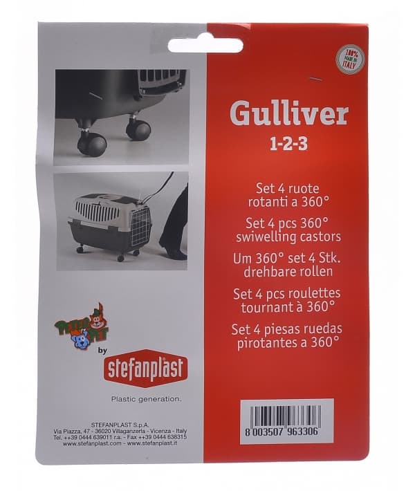 Колеса для переносок Gulliver и Gulliver Deluxe 1,2,3 (Set 4 360° castors)96330