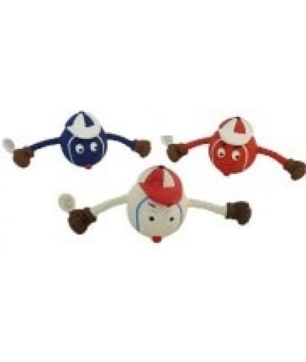 Игрушка для собак "Длиннорукий тенисист", 9*24см, латекс (Tennisball on a rope) 140005