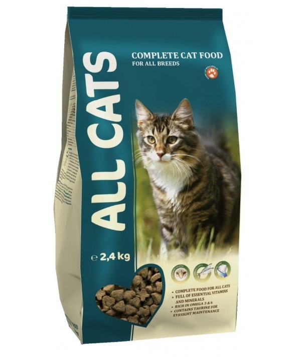 Полнорационный корм для взрослых кошек (ALL CATS)